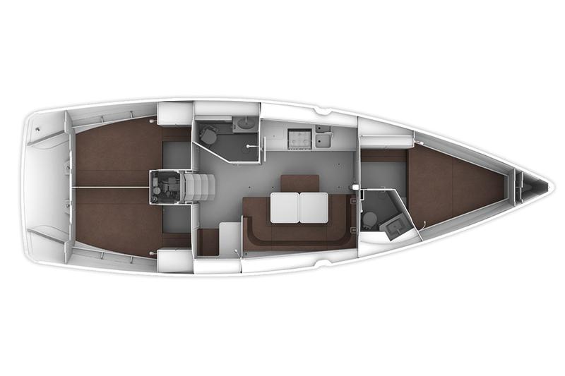 Book yachts online - sailboat - Bavaria Cruiser 41 - MH 70 - rent