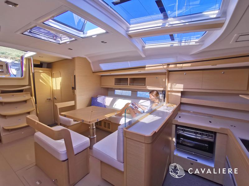 Book yachts online - sailboat - Dufour 56 Exclusive - Cavaliere CAST(Ac+Gen+Wm+Bbq) - rent