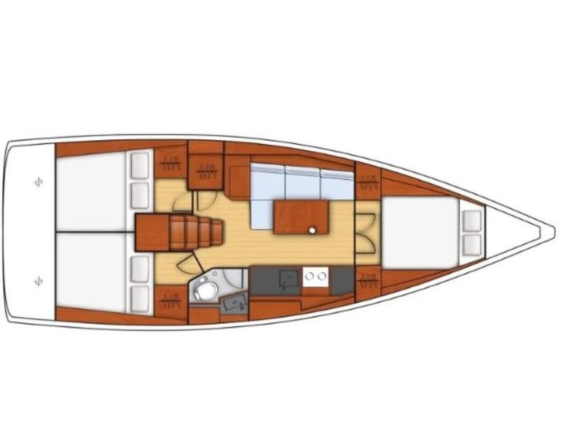 Book yachts online - sailboat - Oceanis 38.1 - Chica - rent