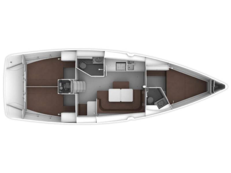 Book yachts online - sailboat - Bavaria 41 Cruiser - Carlotta - rent