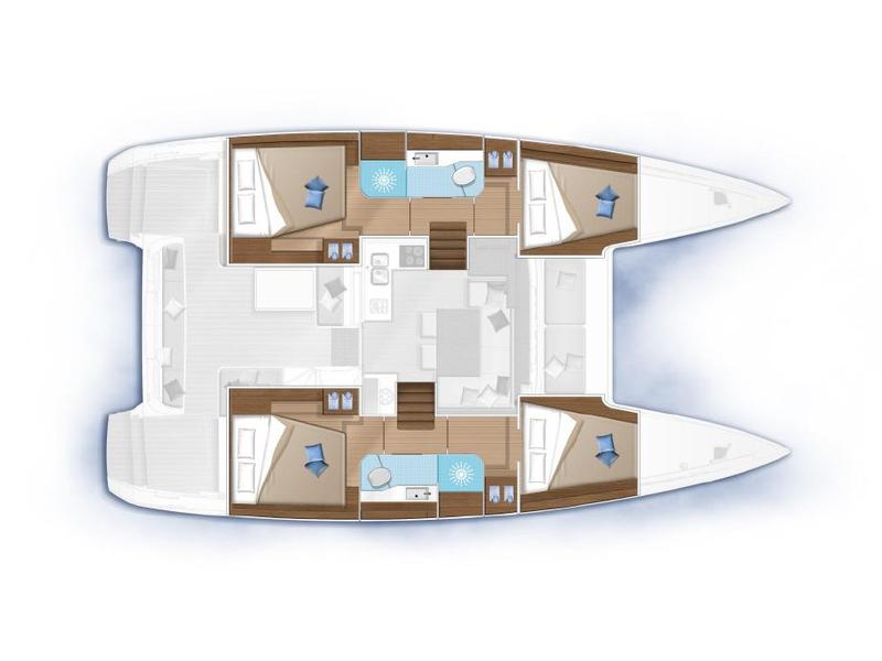 Book yachts online - catamaran - Lagoon 40 - Lea - rent