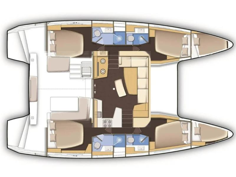 Book yachts online - catamaran - Lagoon 42 - Etoile - rent