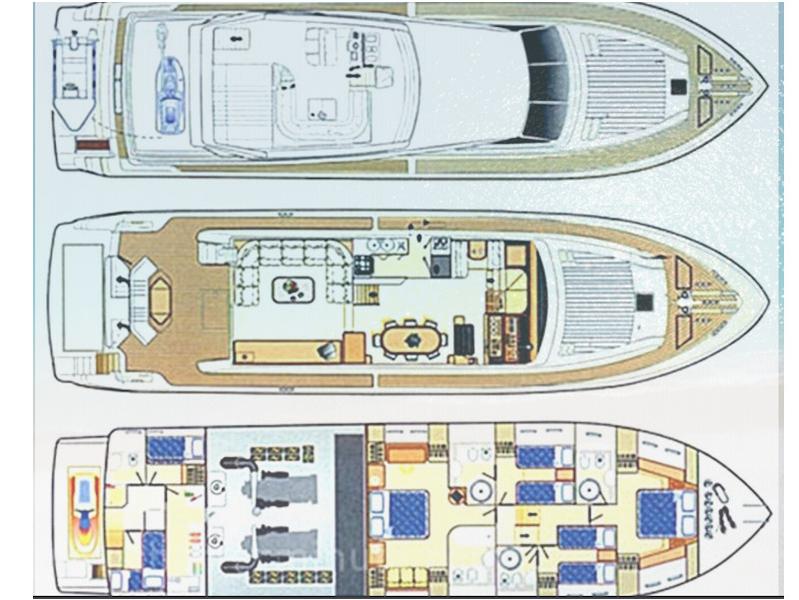 Book yachts online - motorboat - Ferretti 225 - Vento - rent
