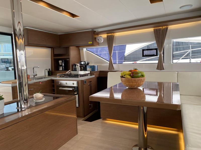 Book yachts online - catamaran - Lagoon 50 - VICTORIA (VIP EQUIPPED, Generator, Air-condition, Watermaker, Teak cockpit, Underwater lights, TV, Icemaker, 2 SUP, Wifi) *Skippered only* - rent