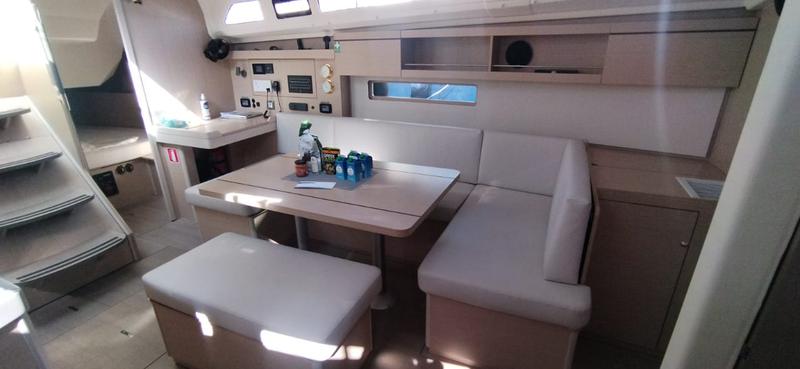 Book yachts online - sailboat - Oceanis 40.1 - FERRARI (Premium Specs: air condition, pearl grey hull Electric WC, Inverter, Underwater lights) - rent
