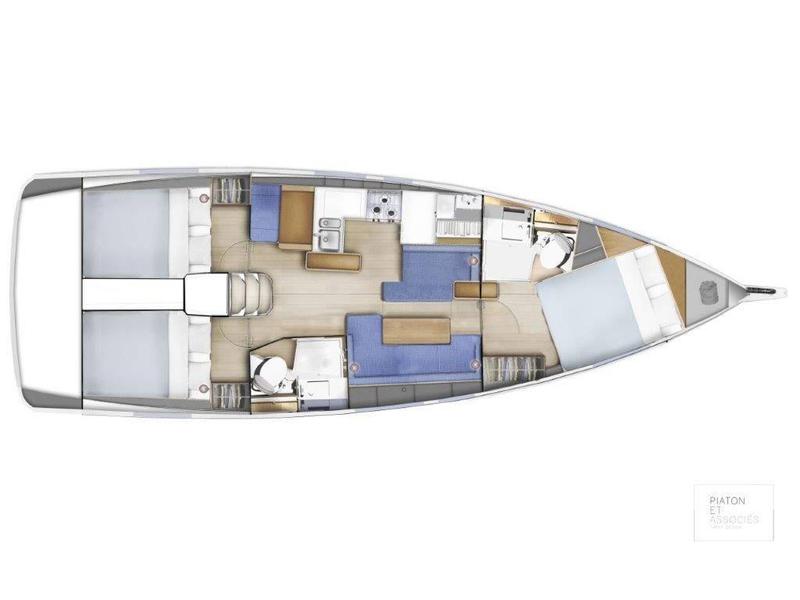 Book yachts online - sailboat - Sun Odyssey 410 - NO NAME YET  - rent