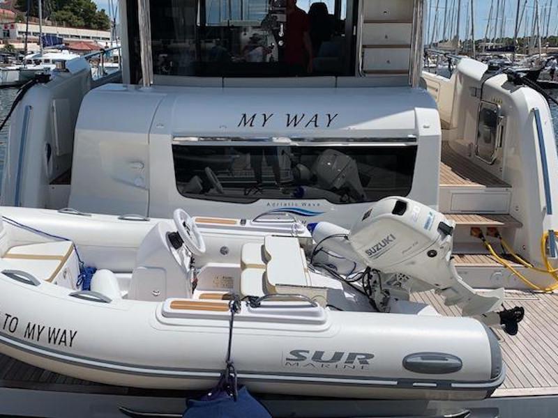 Book yachts online - motorboat - Navetta 48 - MY WAY - rent