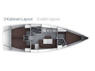 Book yachts online - sailboat - Bavaria Cruiser 41 - Northberry - rent