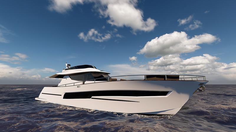 Book yachts online - motorboat - Monachus 70 Fly - Panta Rei - rent