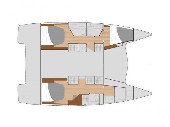 Book yachts online - catamaran - FP Lucia 40/3cab - Island Life - rent