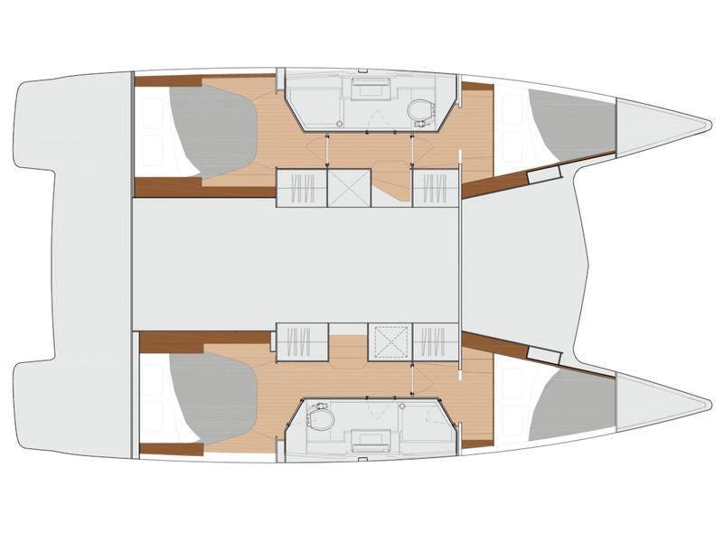 Book yachts online - catamaran - FP Lucia 40 - Lucky Cat - rent
