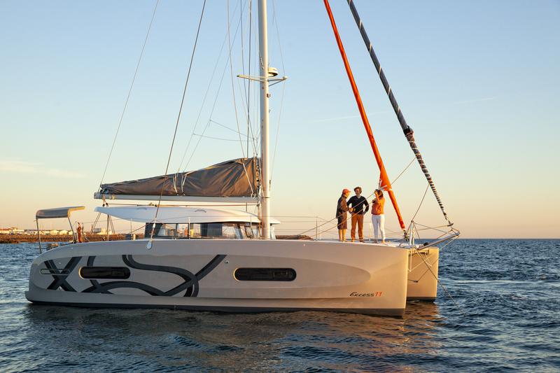 Book yachts online - catamaran - Excess 11 - YEMAYA Valencia BAREBOAT weekly - rent