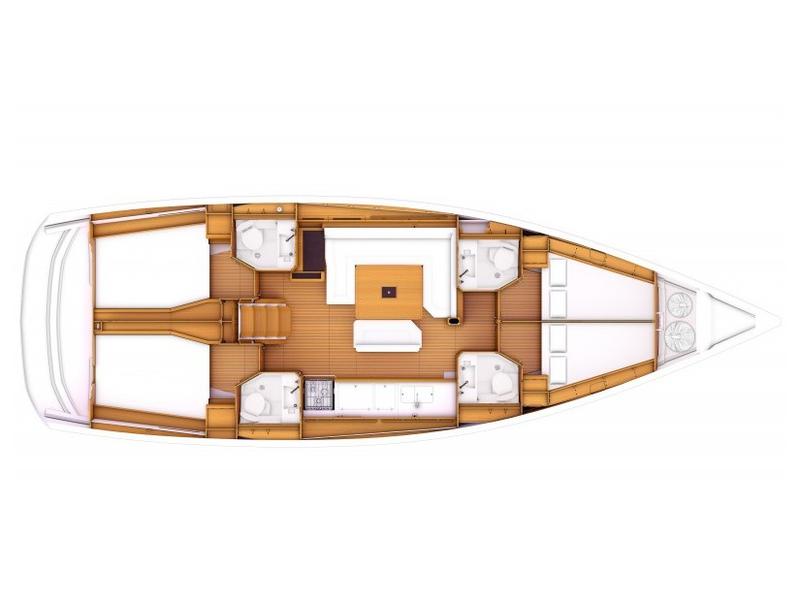 Book yachts online - sailboat - Sun Odyssey 469 - Scooby Doo - rent