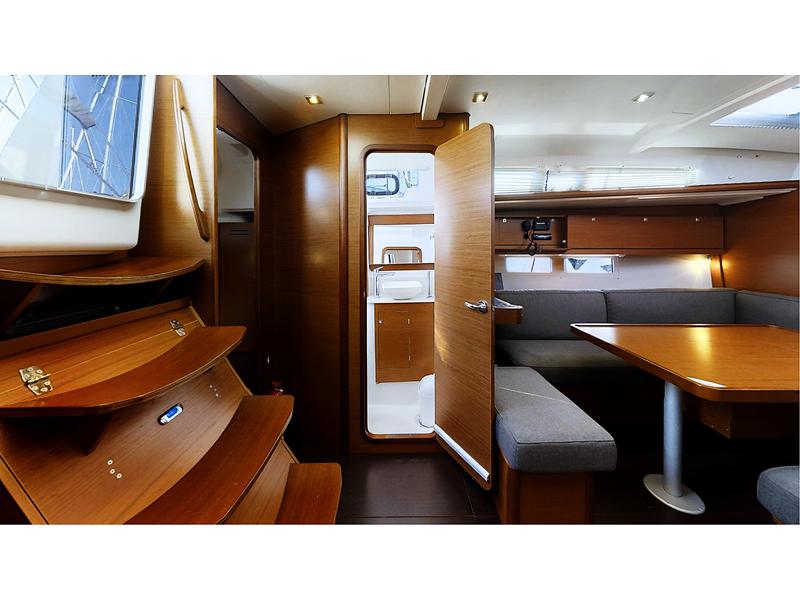 Book yachts online - sailboat - Dufour 460 Grand Large - Libretto - rent