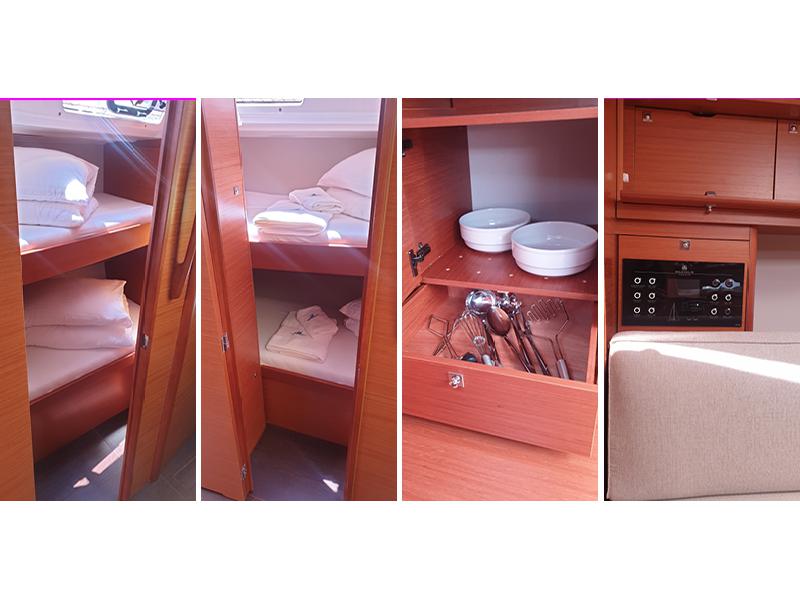Book yachts online - sailboat - Dufour 430 Grand Large - Largo - rent