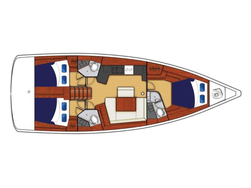 Book yachts online - sailboat - Oceanis 45 - Dos Milagros - rent