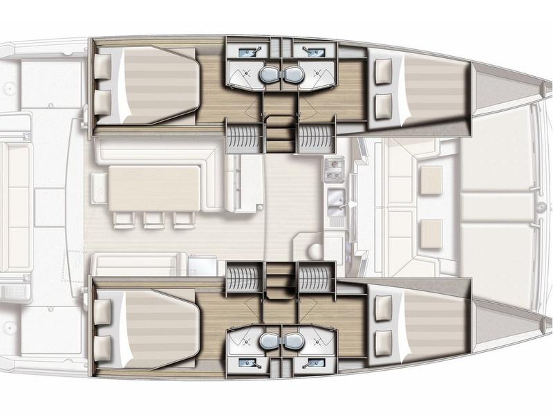 Book yachts online - catamaran - Bali Maxi Lounge 4.1 - My Dreams - rent