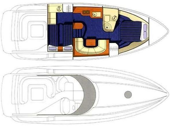 Book yachts online - motorboat - Sunseeker Portofino 40 - Maxim - rent