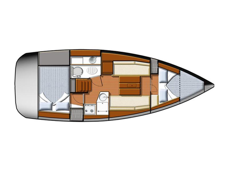 Book yachts online - sailboat - Sun Odyssey 30 i - Beagle - rent