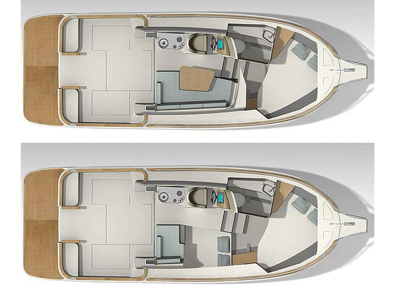 Book yachts online - motorboat - Leidi 800R - Leidi D - rent