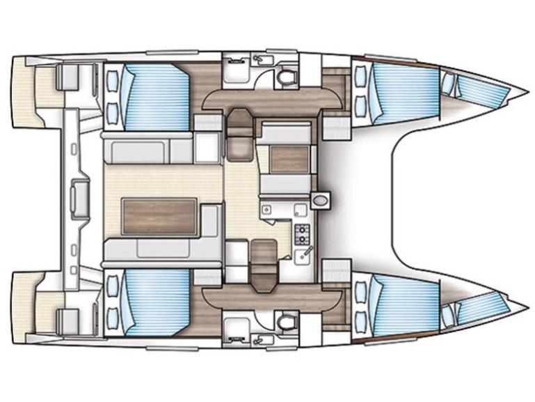 Book yachts online - catamaran - Nautitech 40 Open - Be Happy - rent