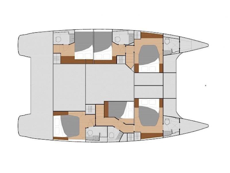 Book yachts online - catamaran - Saba 50 - Anna Isabella - rent