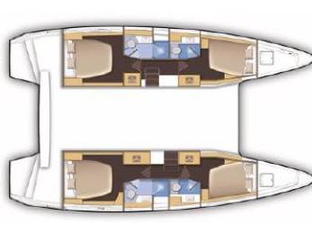 Book yachts online - catamaran - Lagoon 46 - Sea Star - rent