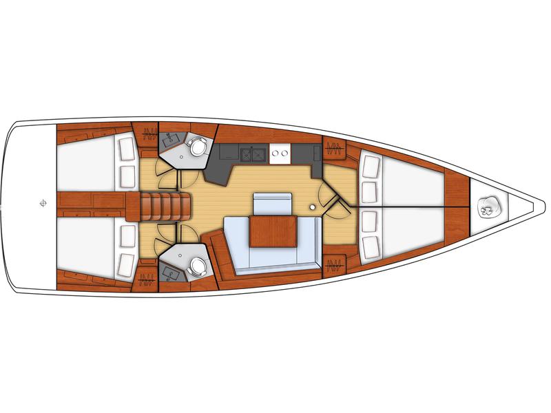 Book yachts online - sailboat - Oceanis 45 - Gaia - Solar Panel - rent