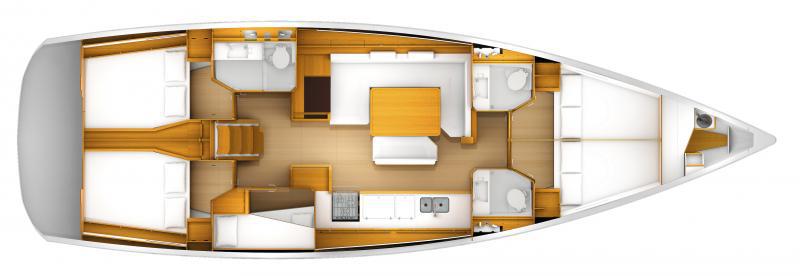 Book yachts online - sailboat - Sun Odyssey 519 - Geronimo - rent