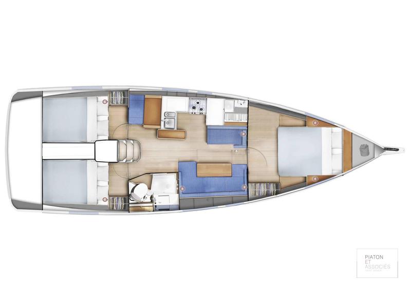 Book yachts online - sailboat - Sun Odyssey 410 - Maminti - rent