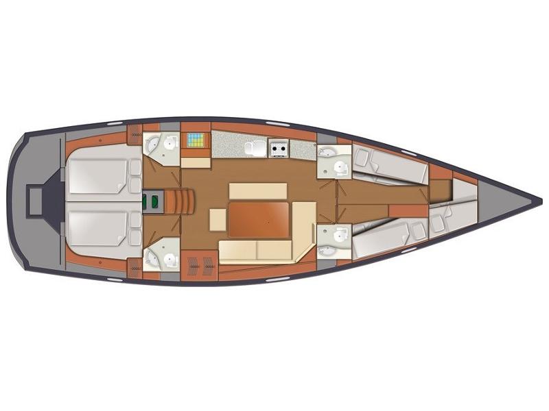 Book yachts online - sailboat - Delphia 47-Ice - Arctic Ice - rent