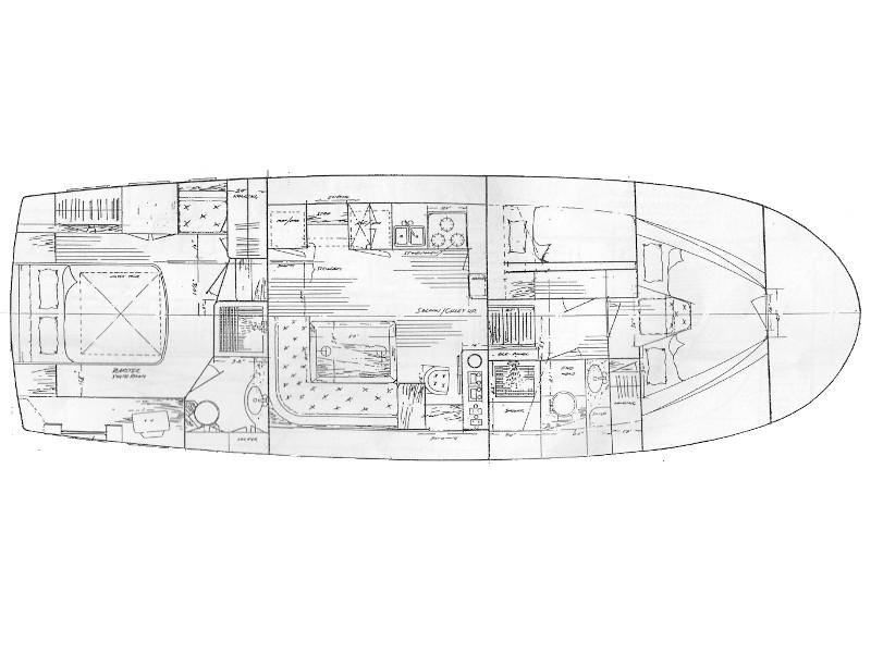 Book yachts online - motorboat - Hampton 42 - SEA LION - rent