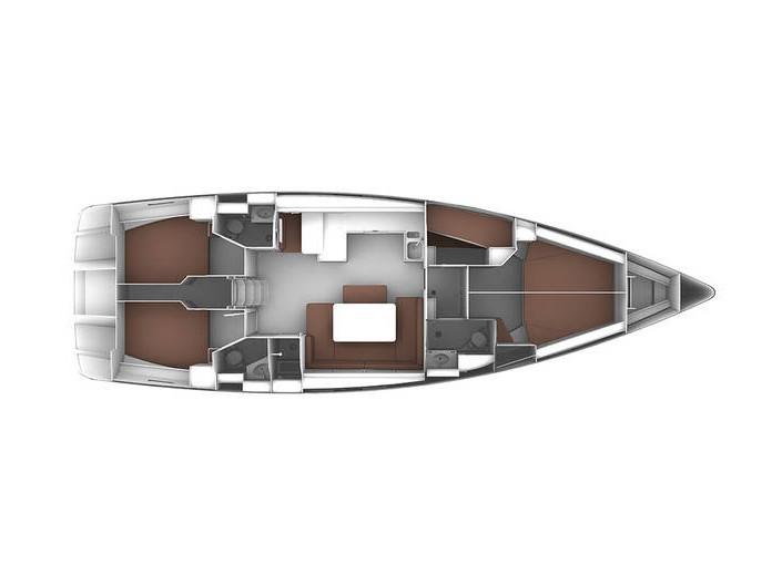 Book yachts online - sailboat - Bavaria Cruiser 51 - Pevero - rent