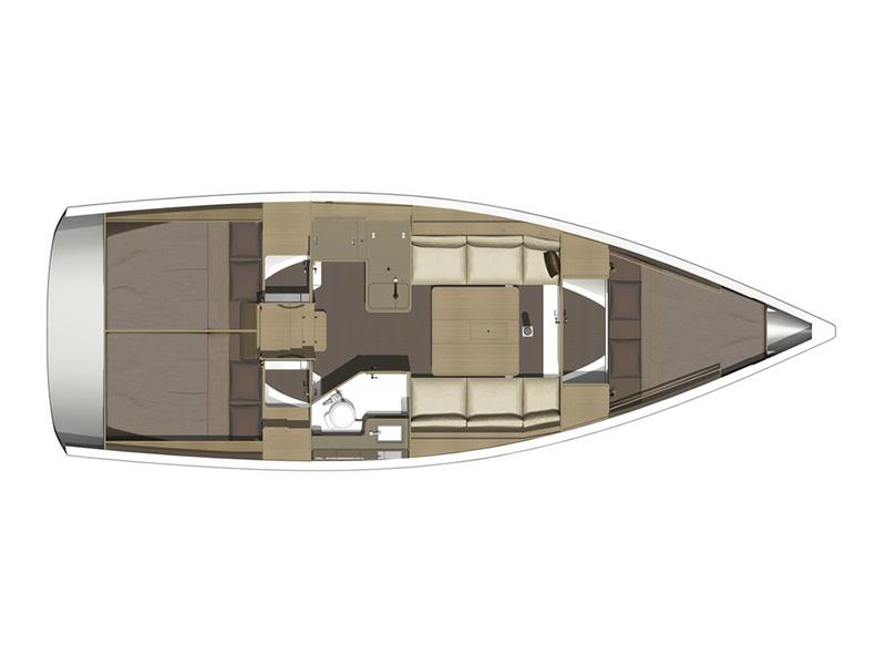 Book yachts online - sailboat - Dufour 350 GL - Luka - rent