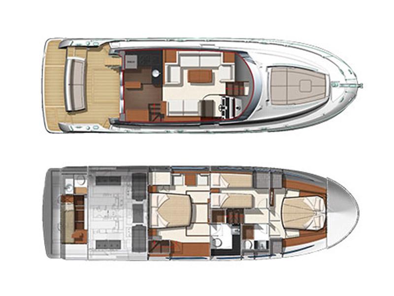 Book yachts online - motorboat - Prestige 500 Fly - Serendipity I - rent