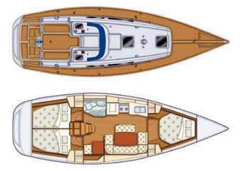 Book yachts online - sailboat - Grand Soleil 37 R - Sportski Vuk - rent