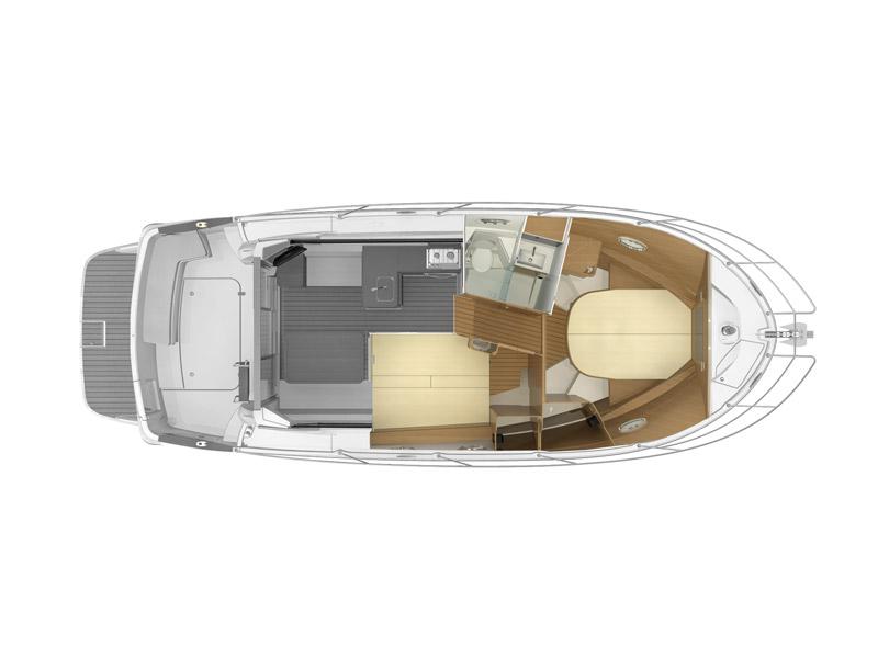 Book yachts online - motorboat - Beneteau Antares 36 - Capricorn - rent