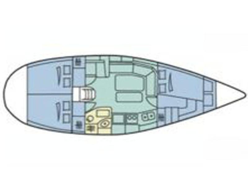 Book yachts online - sailboat - Dufour 36 Classic - PIAMA - rent