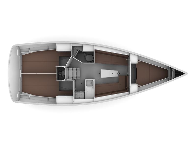 Book yachts online - sailboat - BAVARIA C 34 - BELLA - rent