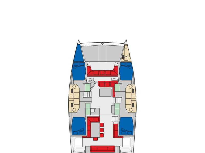 Book yachts online - catamaran - Lagoon 46 - Barone - rent