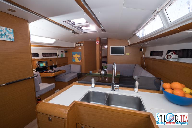 Book yachts online - sailboat - Sun Odyssey 439 - OCEANIX - rent