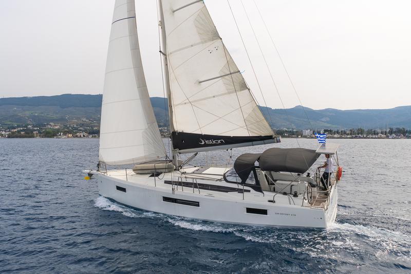 Book yachts online - sailboat - Sun Odyssey 410 - GEVA X - rent