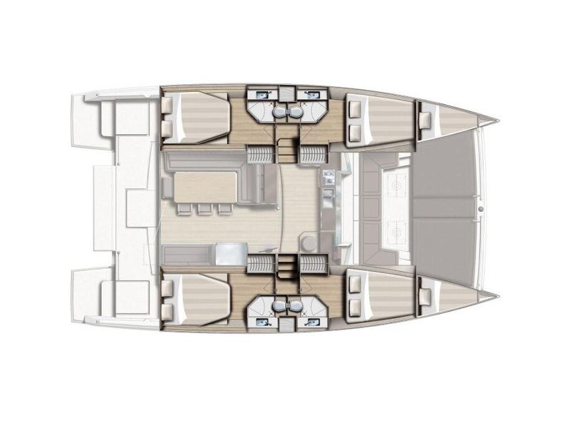 Book yachts online - catamaran - Bali 4.3 - POSEIDON - rent