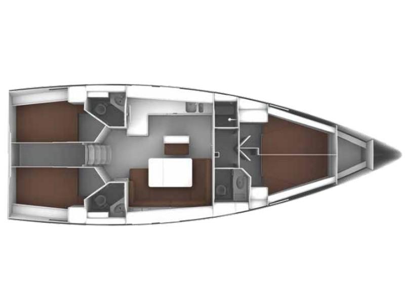Book yachts online - sailboat - Bavaria Cruiser 46 Style - Io - rent