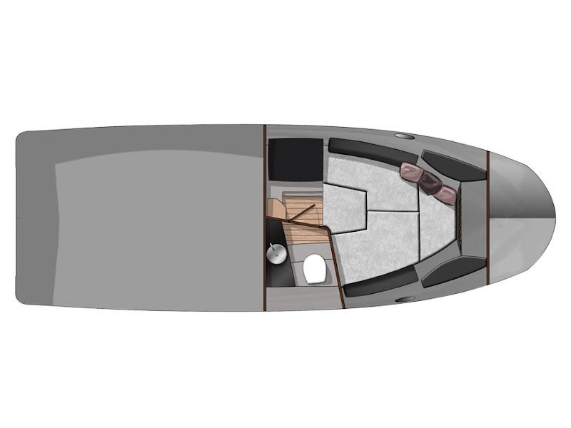Book yachts online - motorboat - Sessa KL 27 - Boris - rent