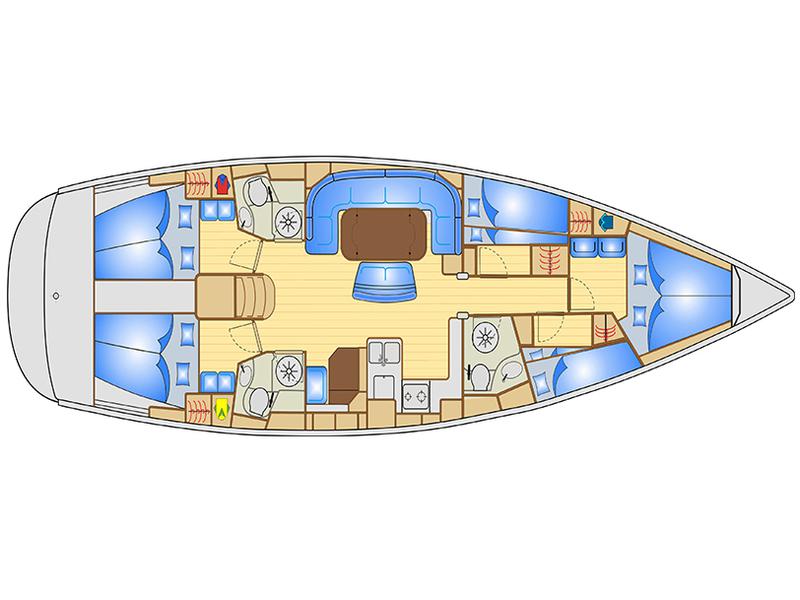 Book yachts online - sailboat - Bavaria 50 Cruiser - PAOLO - rent