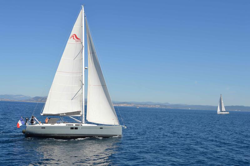 Book yachts online - sailboat - Hanse 505 - Team B - rent