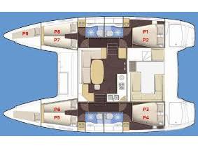 Book yachts online - catamaran - Lagoon 400 - Tortuga - rent