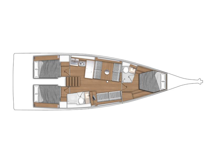 Book yachts online - sailboat - First 44 - no name - rent