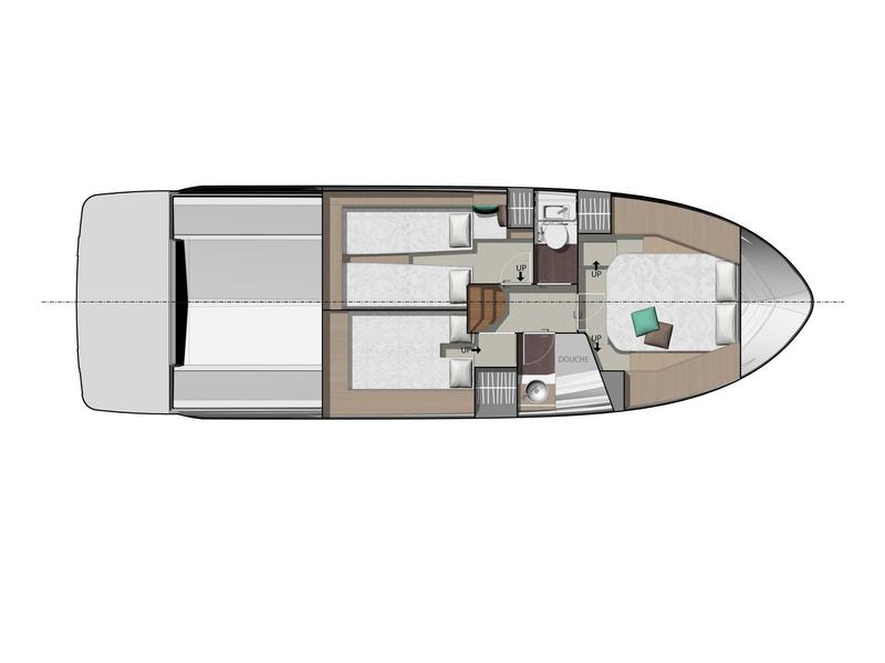 Book yachts online - motorboat - Jeanneau NC 37 - Mimi' - rent